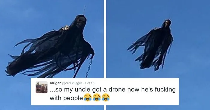 Guy Builds His Own Dementor And People Are Freaking Out