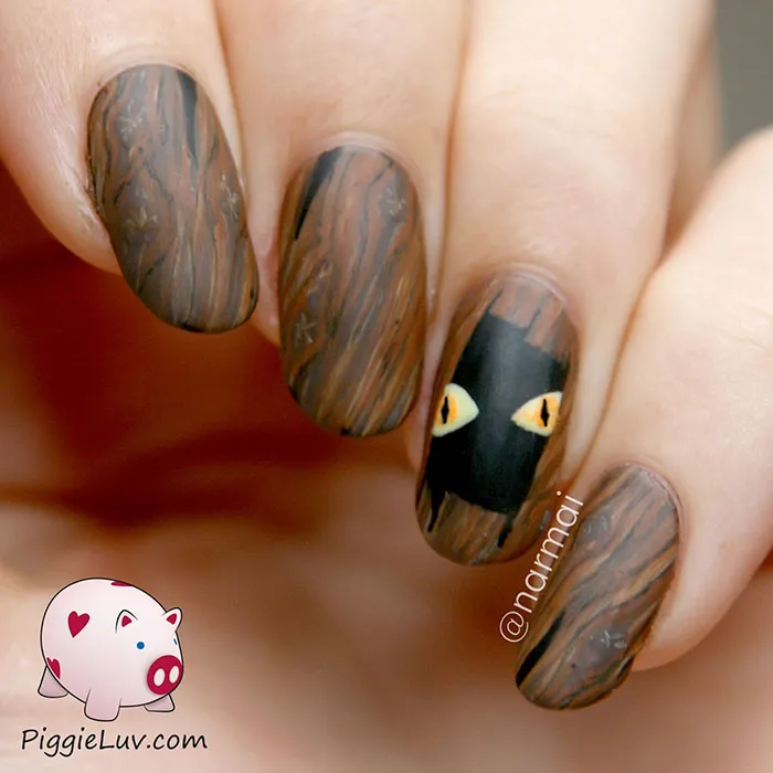 Creepy Halloween Nail Art Ideas By PiggieLuv