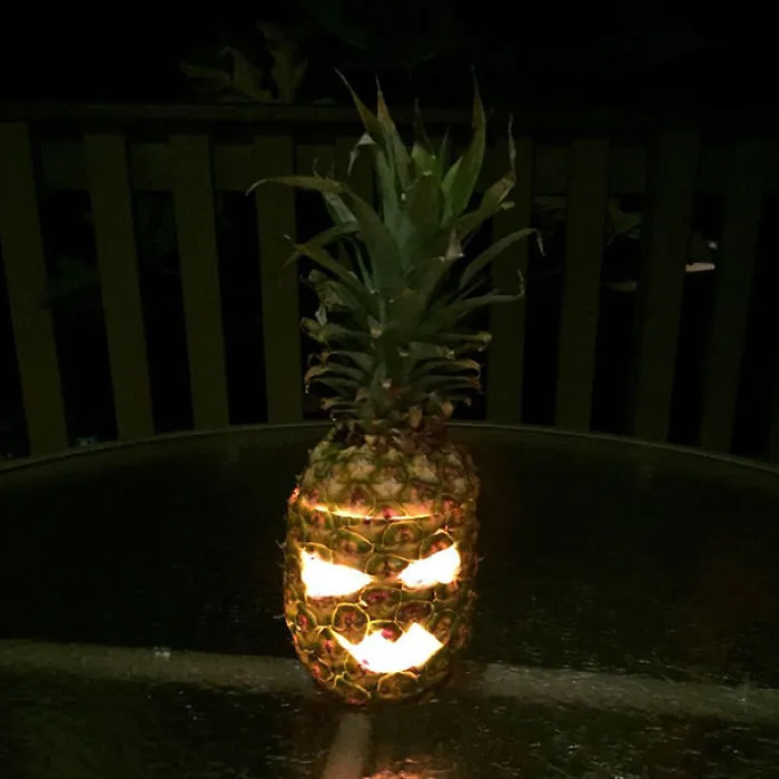 People Are Carving Pineapples For This Halloween, And They Look Pretty Awesome