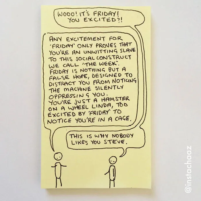 170 Brutally Honest Sticky Notes That Sum Up Your Life