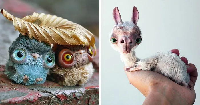 I Create Super Cute And Creepy Dolls