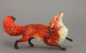 Russian Artist Creates Fantasy Animal Sculptures From Velvet Clay (85 Pics)