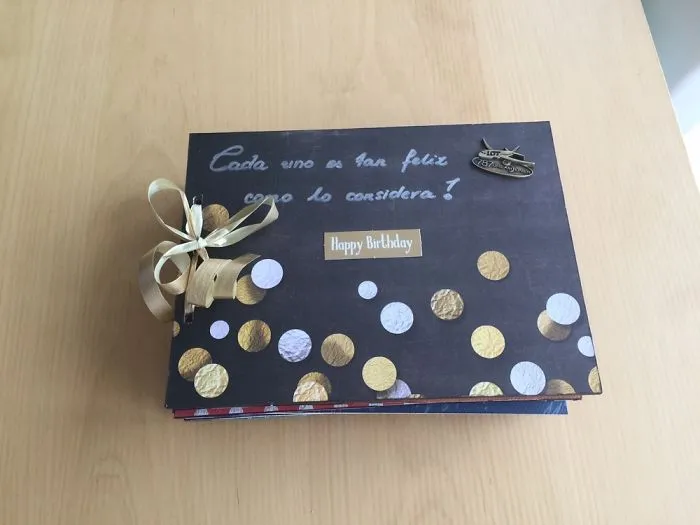 Diy Scrapbooking: B-Day Gift For My Younger Sister.