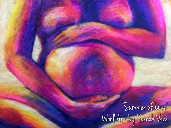 Wool Art That Looks Painted