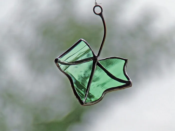 Artist Turns Beer Bottles Into Beautifully Curved Leaves