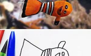 Dad Turns His 6-Year-Old Son’s Drawings Into Reality And The Results Are Both Creepy And Hilarious (31 Pics)