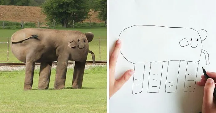 Dad Turns His 6-Year-Old Son’s Drawings Into Reality (10+ Pics)