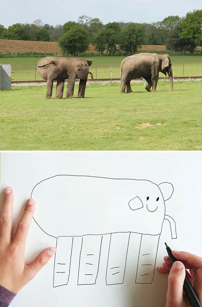 Dad Turns His 6-Year-Old Son’s Drawings Into Reality (10+ Pics)