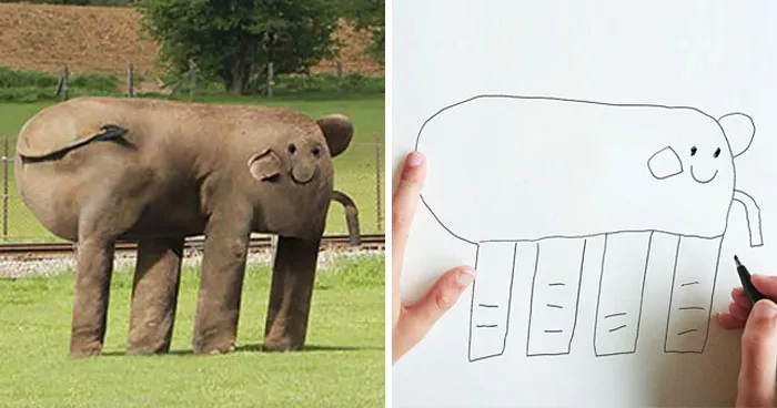 Dad Turns His 6-Year-Old Son’s Drawings Into Reality (10+ Pics)