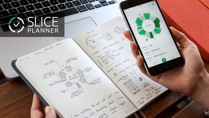 Paper Notebook Connected To Digital Calendars