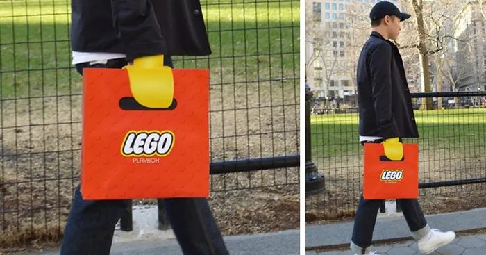 This LEGO Bag Turns Your Hand Into LEGO