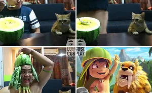 Cheap Cosplay Guy Strikes Again With Low-Cost Costumes From Household Objects (70 Pics)