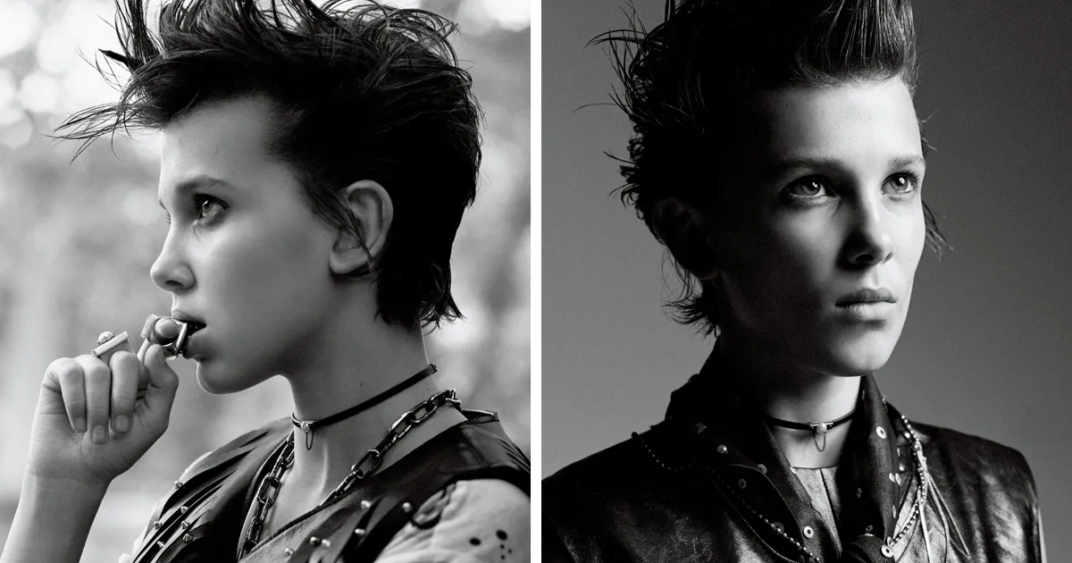 'Once' de Stranger Things aparece con solo 12 años en su 1ª portada de revista como una chica muy dura