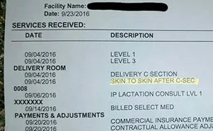 Mom Gets Charged Extra $39.35 To Hold Her Baby After Giving Birth