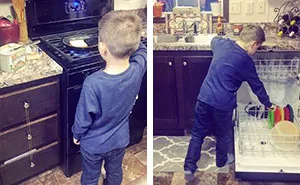 Mom Teaches Her Son That Chores Aren't 'Just For Women', Gets Criticized Online