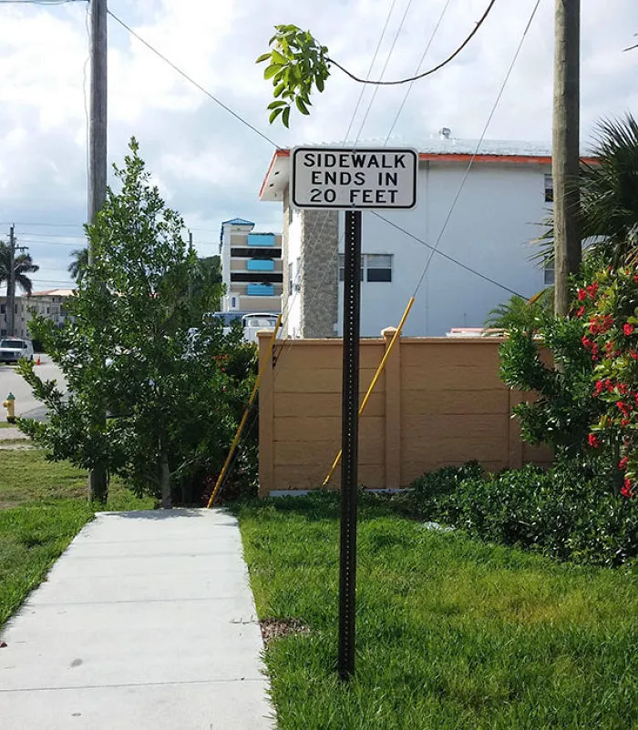 This Useless Sign