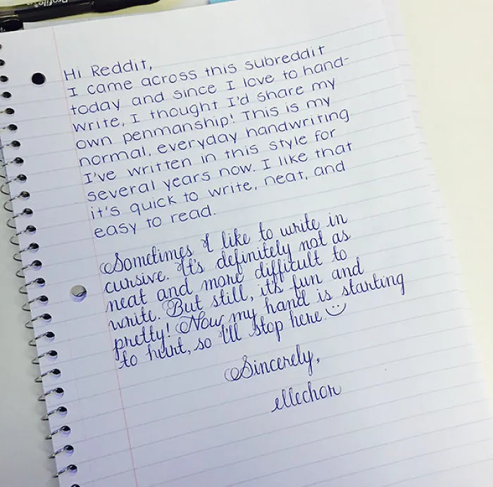 Perfect Handwriting
