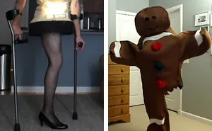 Every Halloween This One-Legged Guy Makes An Epic Halloween Costume, He Just Revealed A New One
