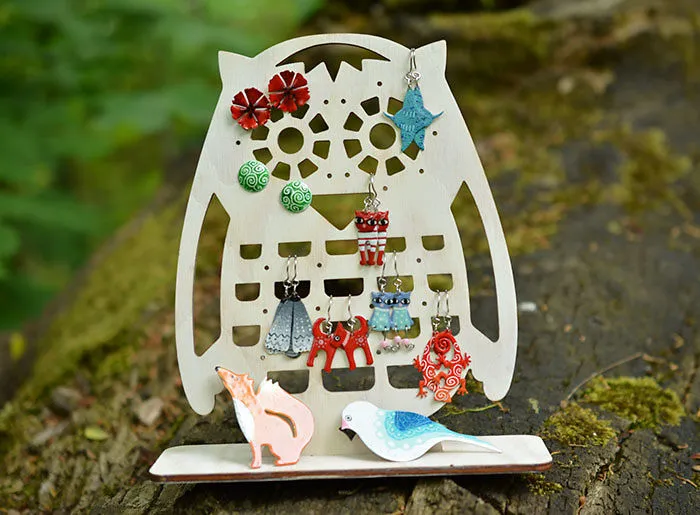 Owl Jewelry Stand