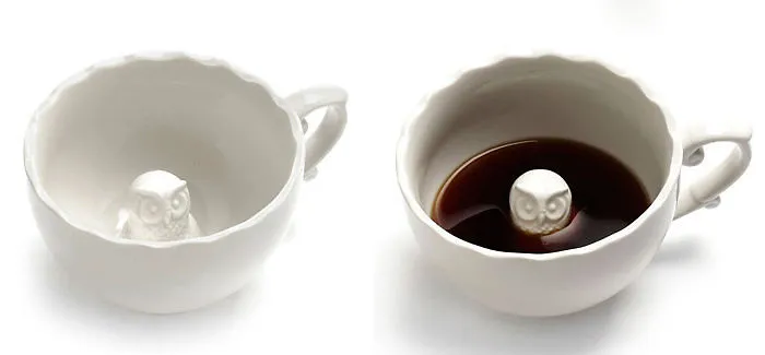 Hidden Owl Teacup