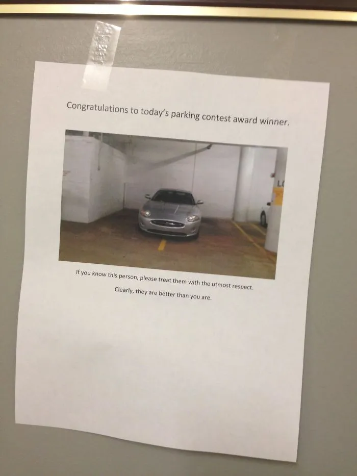 37 Of The Best Notes Left For Asshole Drivers Who Don't Know How To Park