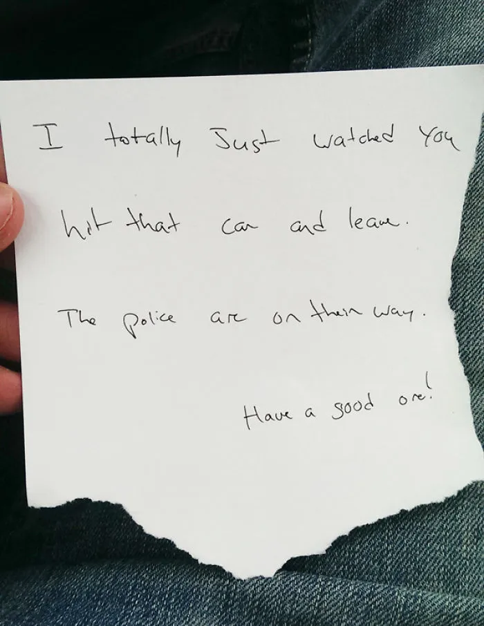 37 Of The Best Notes Left For Asshole Drivers Who Don't Know How To Park