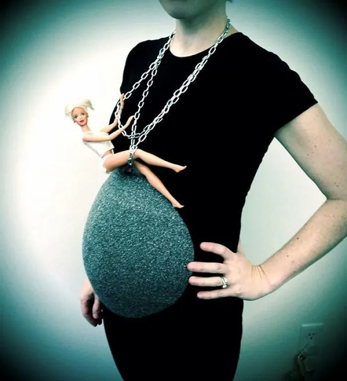 A Friend Having Some Fun With Her Pregnancy
