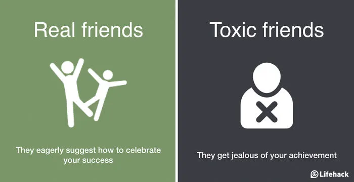 8 Ways To Tell The Difference Between Real Friends and Toxic Friends