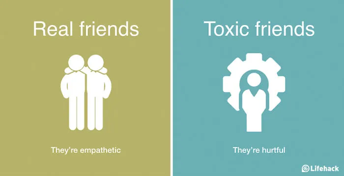 8 Ways To Tell The Difference Between Real Friends and Toxic Friends
