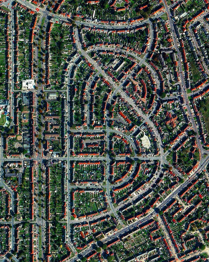 London Suburb Of Dagenham, UK