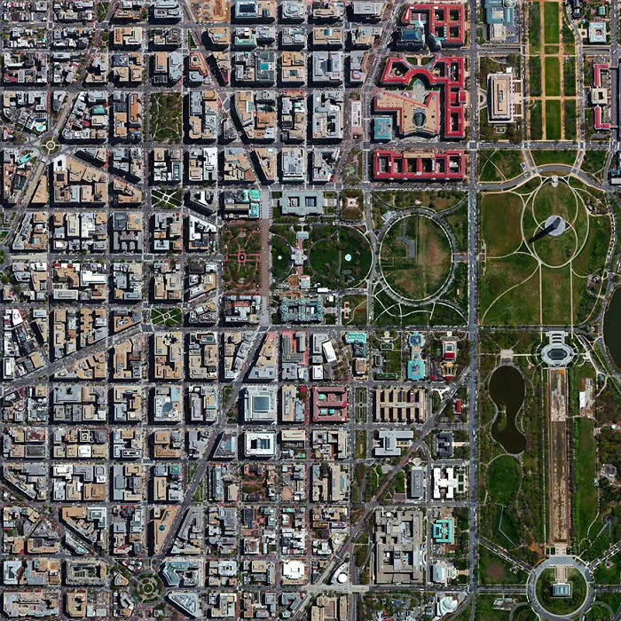 L'enfant Plan, Washington, D.C, USA