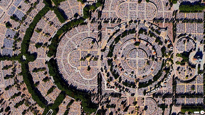 Our Lady Of Almudena Cemetery, Madrid, Spain