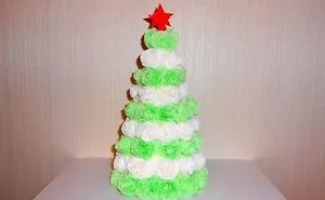 Christmas Crafts. How To Make A Christmas Tree Out Of Paper.