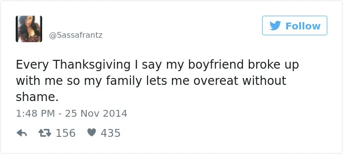 50 Hilariously Relatable Tweets About Thanksgiving
