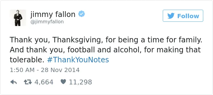 50 Hilariously Relatable Tweets About Thanksgiving