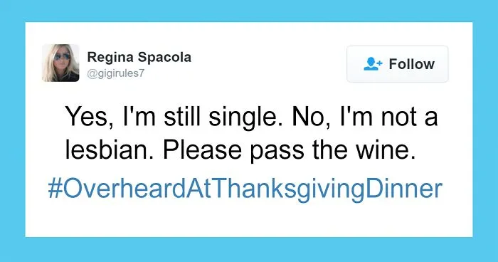 50 Hilariously Relatable Tweets About Thanksgiving