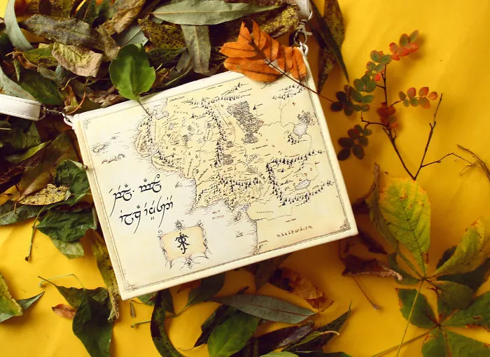 The Map Of Middle-earth