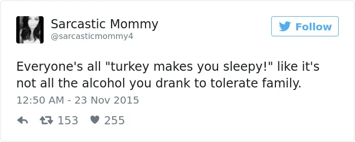50 Hilariously Relatable Tweets About Thanksgiving