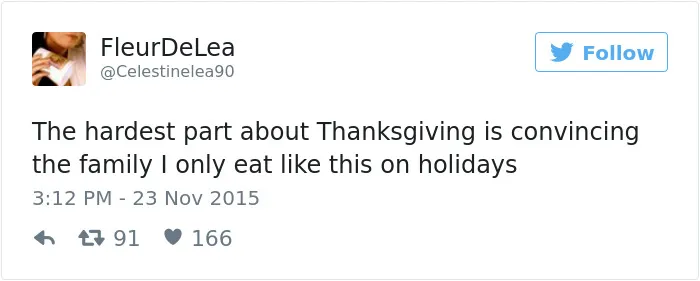 50 Hilariously Relatable Tweets About Thanksgiving