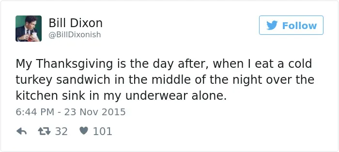 50 Hilariously Relatable Tweets About Thanksgiving