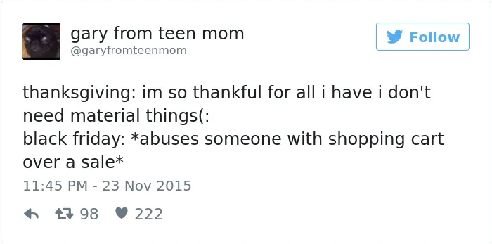 50 Hilariously Relatable Tweets About Thanksgiving