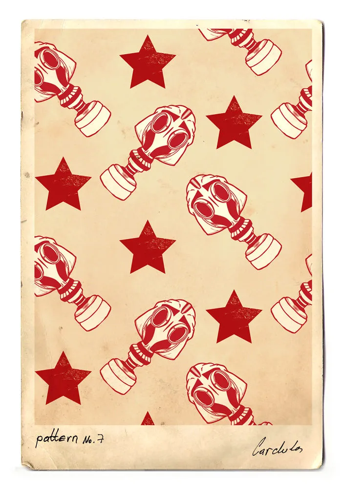 I Created These Patterns Inspired By Russian Constructivism