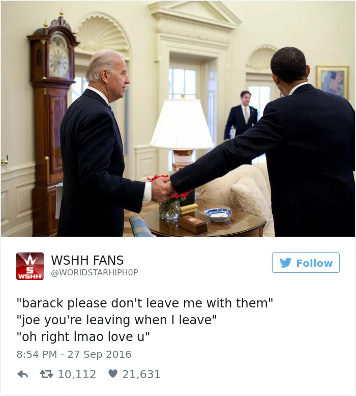 77 Hilarious Conversations Between Obama And Biden Are The Best Medicine After This Election