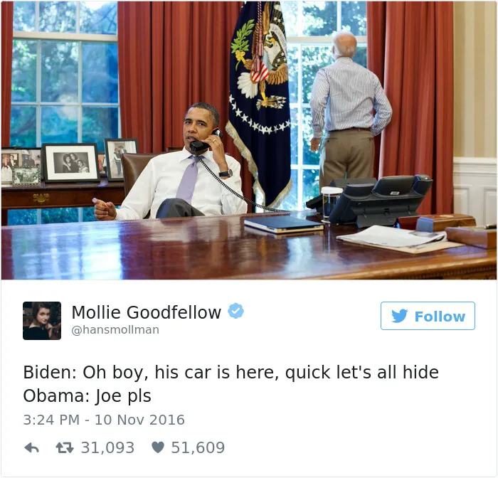 77 Hilarious Conversations Between Obama And Biden Are The Best Medicine After This Election
