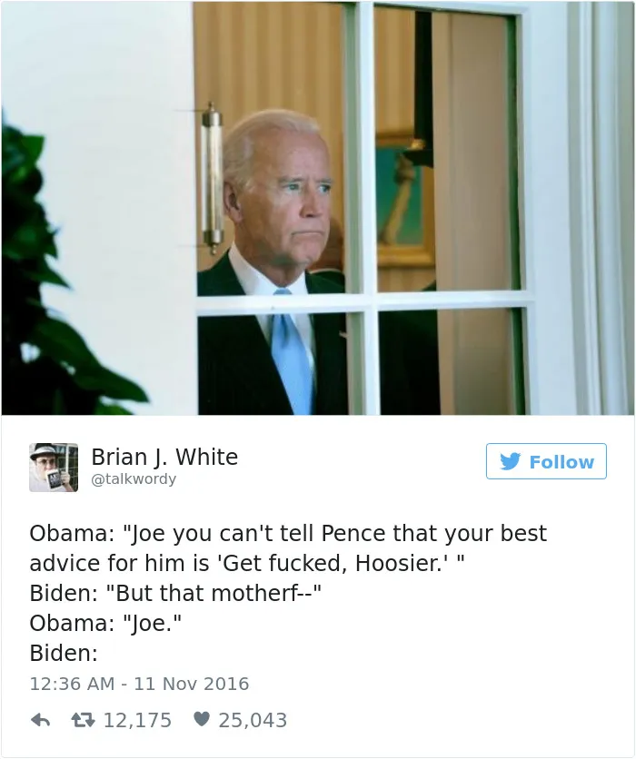 77 Hilarious Conversations Between Obama And Biden Are The Best Medicine After This Election