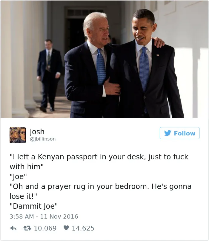 77 Hilarious Conversations Between Obama And Biden Are The Best Medicine After This Election