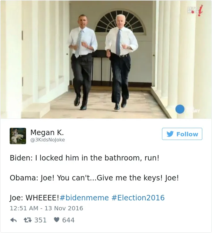 77 Hilarious Conversations Between Obama And Biden Are The Best Medicine After This Election