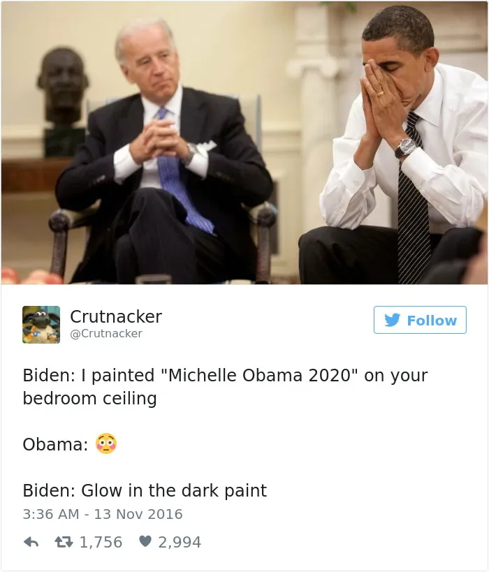 77 Hilarious Conversations Between Obama And Biden Are The Best Medicine After This Election