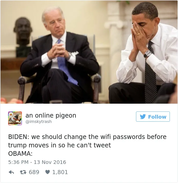 77 Hilarious Conversations Between Obama And Biden Are The Best Medicine After This Election