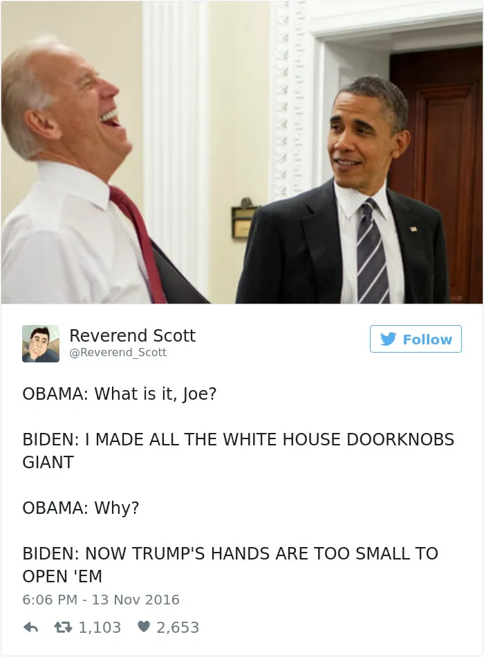 77 Hilarious Conversations Between Obama And Biden Are The Best Medicine After This Election